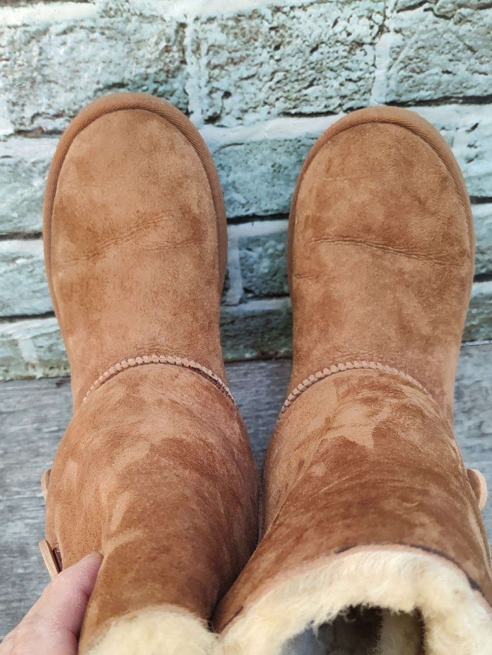 Ugg Tall Bailey Button Boots, Size 6 - Picture 8 of 11